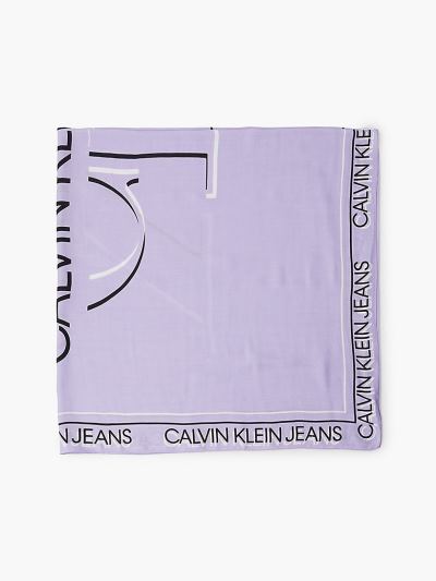 Calvin Klein Táskák & Kiegészítők HU388804 | Calvin Klein Logo Női Sál Lila